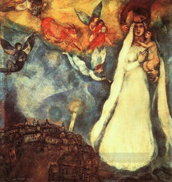 judío Painting - Virgen del pueblo MC judía